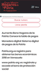 Mobile Screenshot of hogaresdelapatria.com