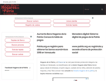 Tablet Screenshot of hogaresdelapatria.com